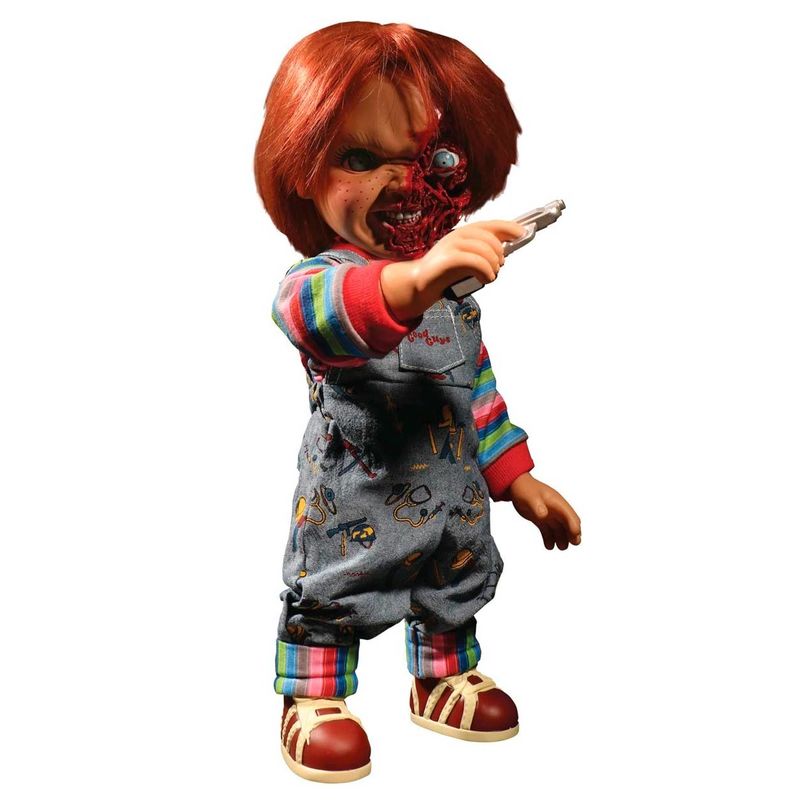 Chucky Child's Play 3 Pizza Face Talande Figur 38cm