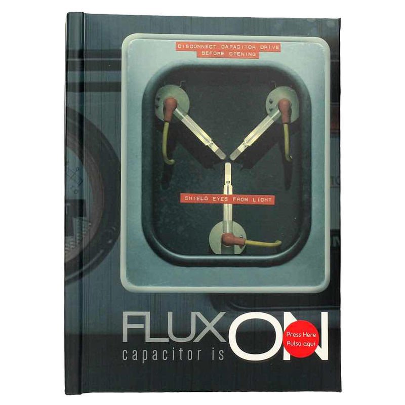 Back to the Future Anteckningsblock med Ljus