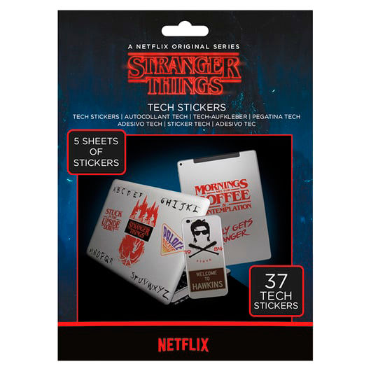 Stranger Things Set 37 Teknikstickers