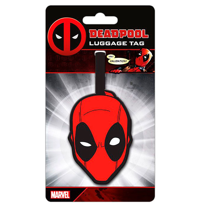 Etiqueta equipaje Deadpool Marvel - Cool och praktisk reseskydd