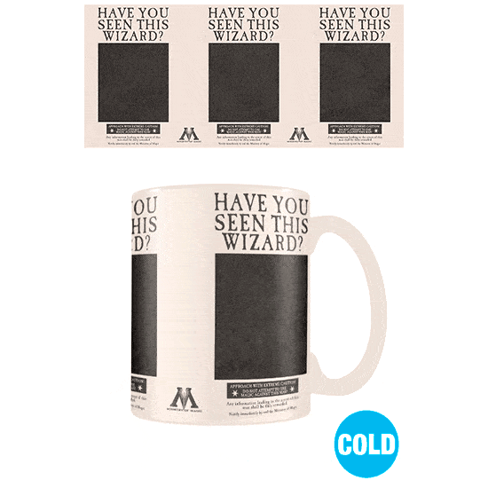 Harry Potter Wanted Sirius Black heat change mug
