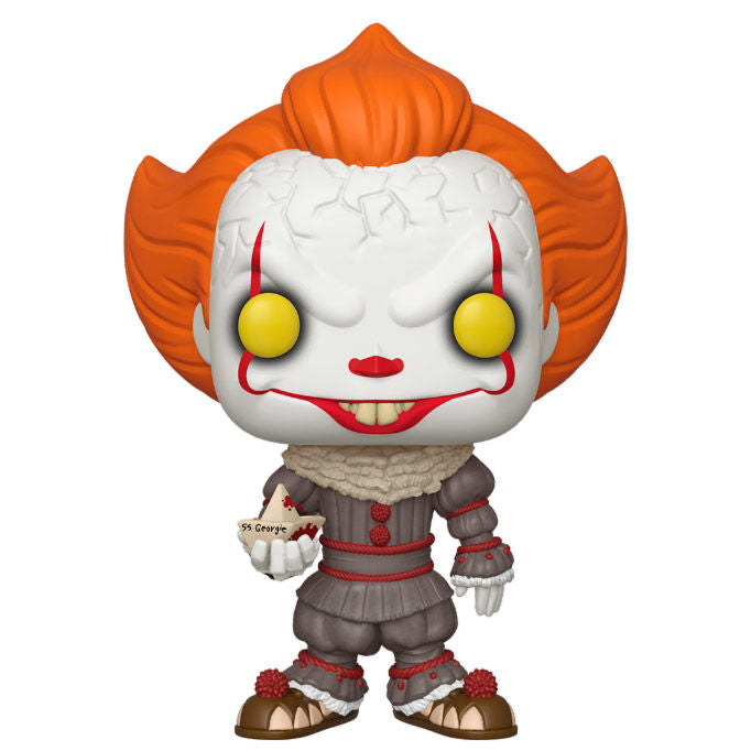 POP figur IT Kapitel 2 Pennywise med Båt 25 cm