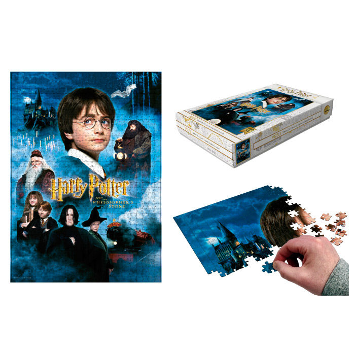 Harry Potter Sorcerers Stone Film Affisch Pussel 1000 bitar