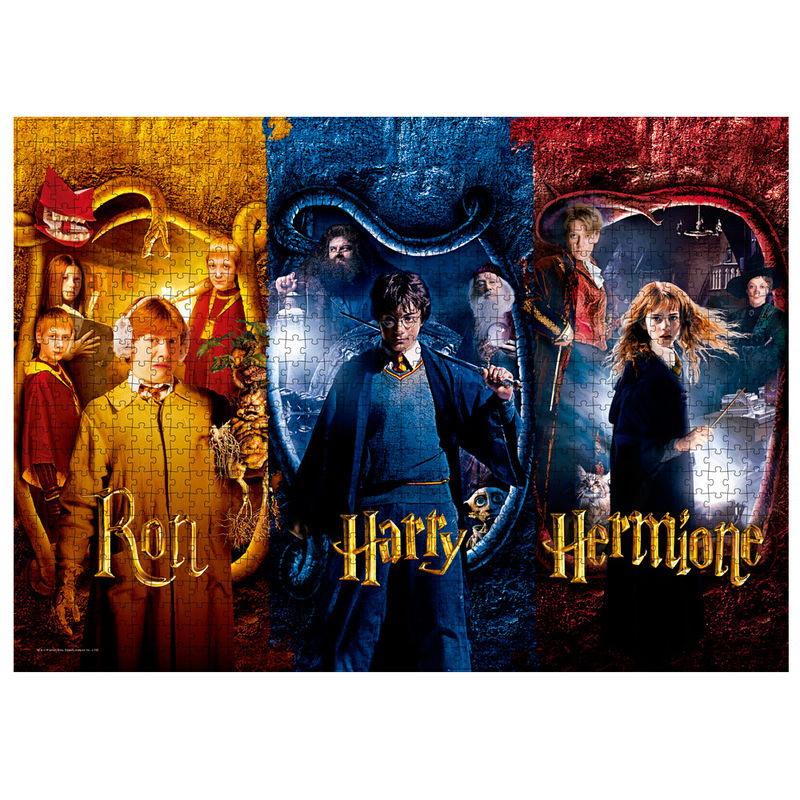 Harry Potter Pussel 1000 Pcs - Ron, Harry och Hermione