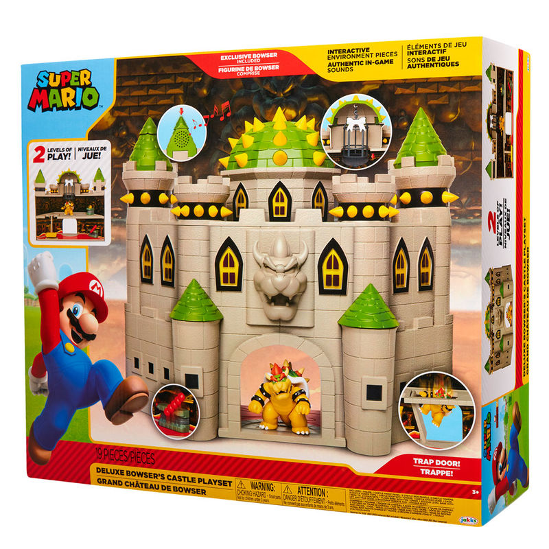 Mario Bros Deluxe Bowser Castle Lekset