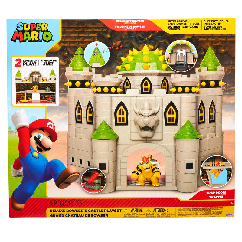 Mario Bros Deluxe Bowser Castle Lekset