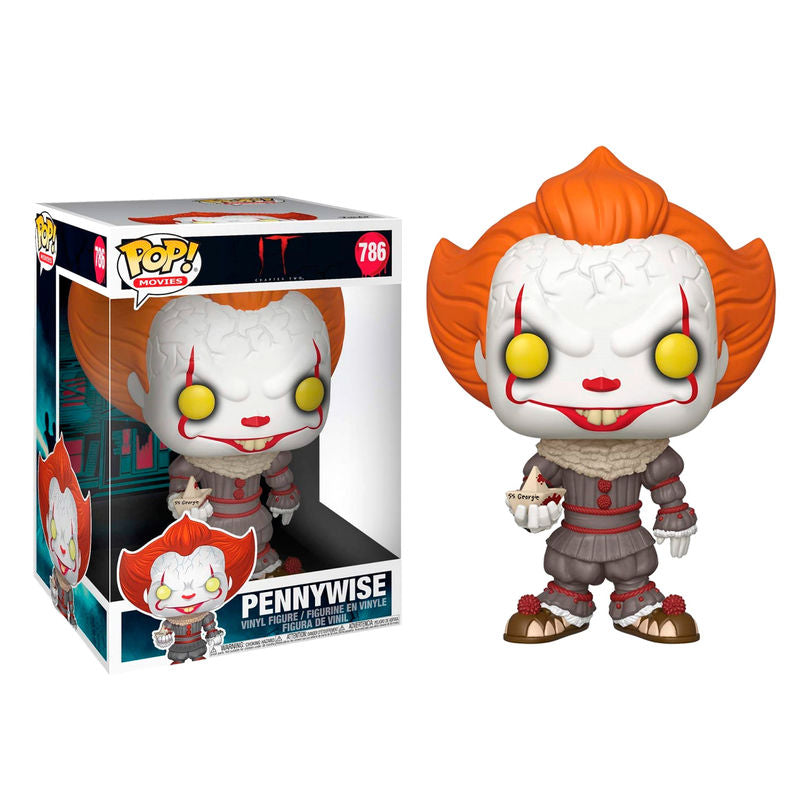 POP figur IT Kapitel 2 Pennywise med Båt 25 cm