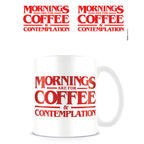 Stranger Things Morgnar är för Kaffe Mugg