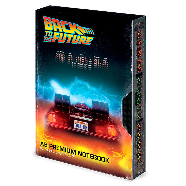 Back to the Future VHS Premium A5 Anteckningsbok