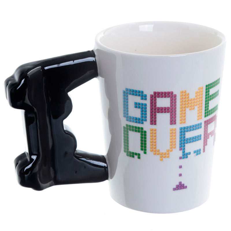 Game Over Controller Formad Handtagsmugg