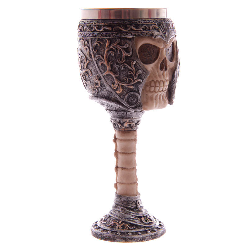 Skull Warrior Gothisk Goblet