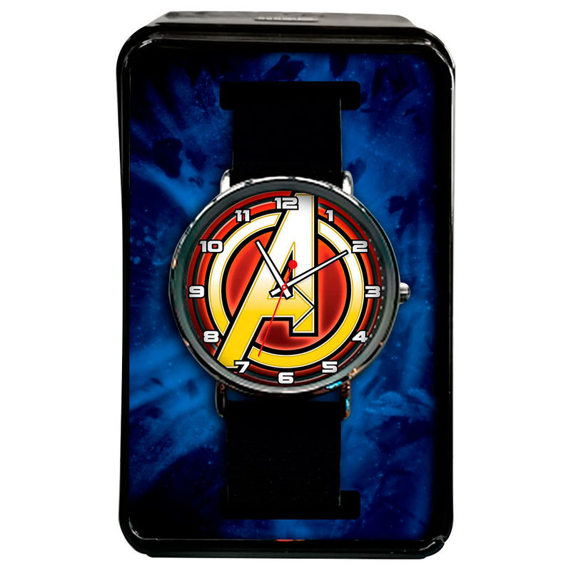 Marvel Avengers Logotyp analog klocka