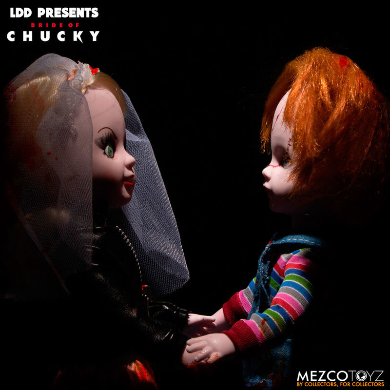 Living Dead Dolls Chucky och Tiffany 25cm Figuren Pack