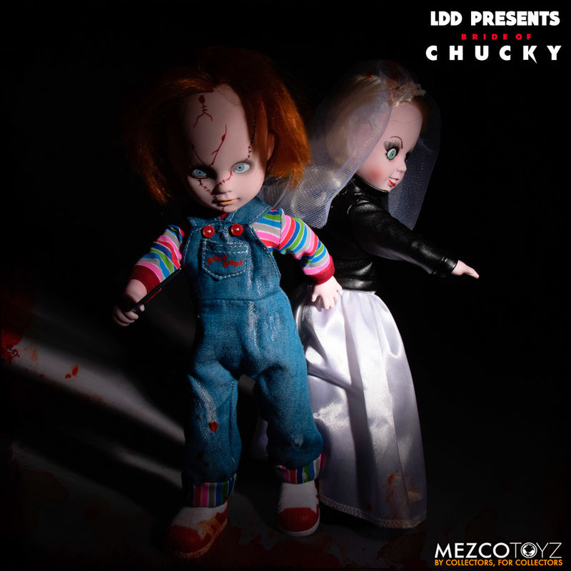 Living Dead Dolls Chucky och Tiffany 25cm Figuren Pack