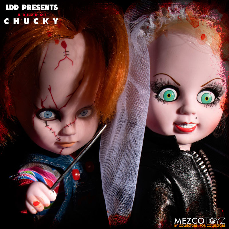 Living Dead Dolls Chucky och Tiffany 25cm Figuren Pack