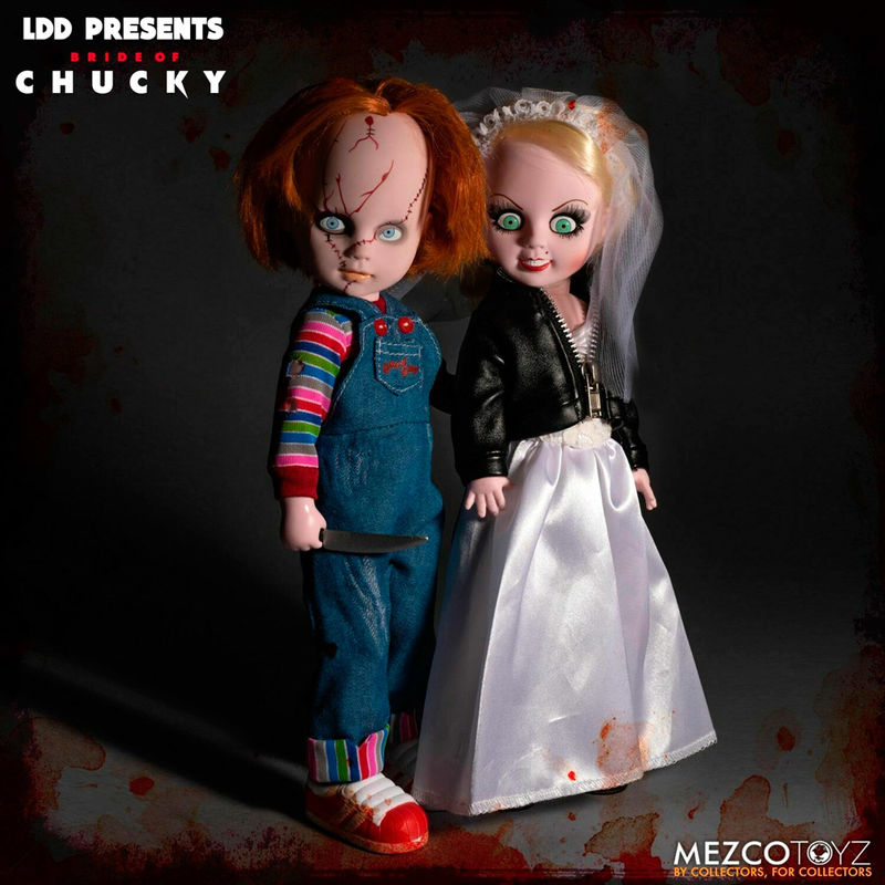 Living Dead Dolls Chucky och Tiffany 25cm Figuren Pack