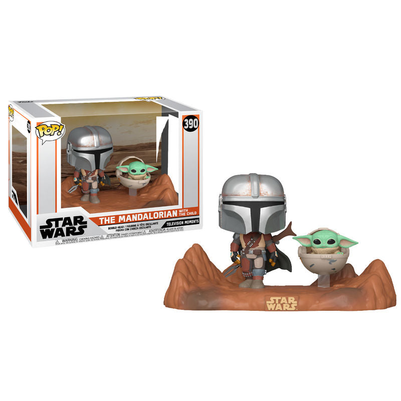 POP Figur Star Wars Mandalorian - The Child och Mandalorian