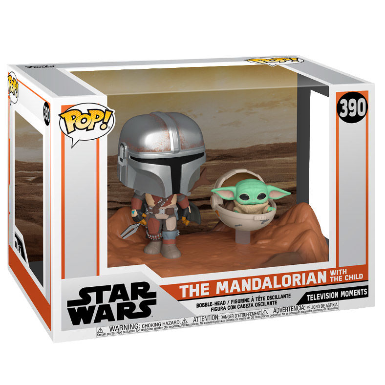 POP Figur Star Wars Mandalorian - The Child och Mandalorian