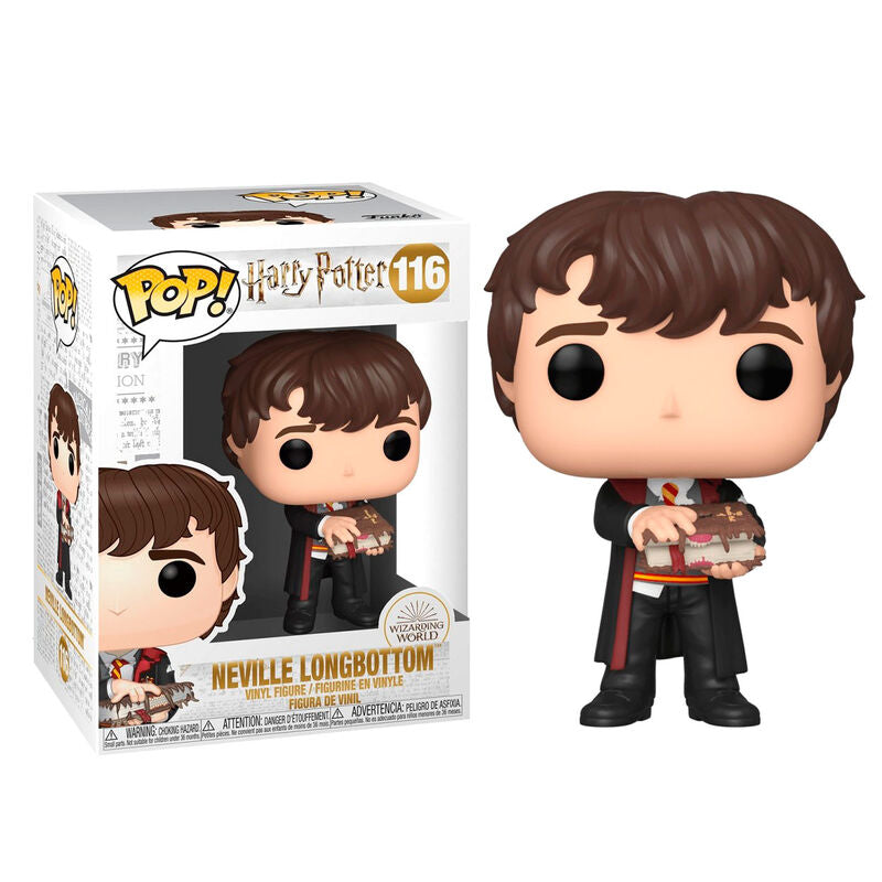 Funko POP Harry Potter Neville med Monsterbok