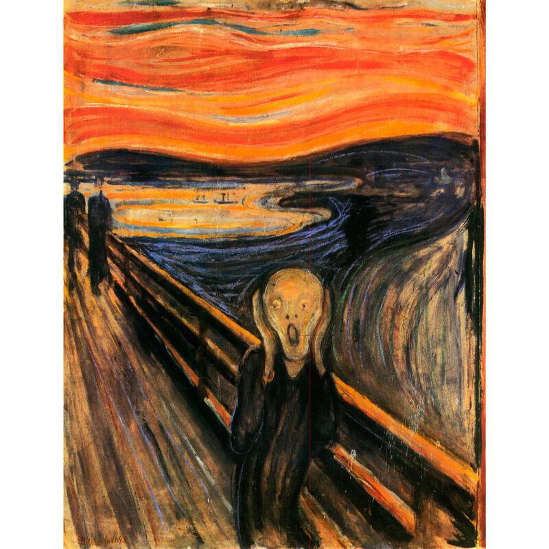 Museum Collection Munch The Scream Pussel 1000 Bitar