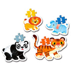 Clementoni My First Puzzles Pussel 2 styck Djur