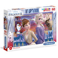 Clementoni 26056 Konturpussel Disney Frozen 2 - 60 stycken