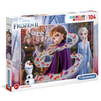 Clementoni Disney Frozen 2 Pussel med 104 Stycken