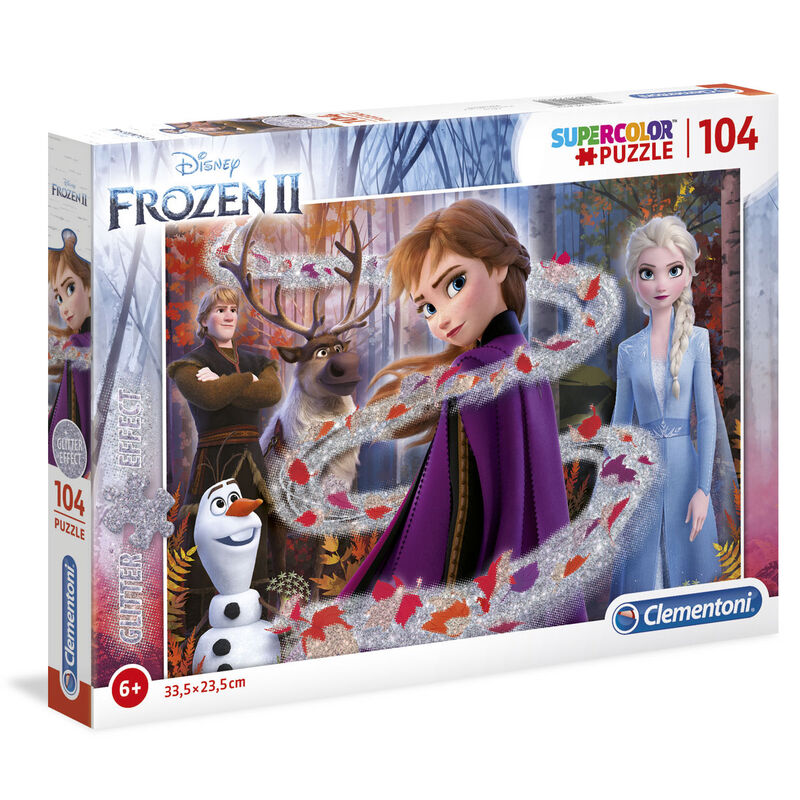 Clementoni Disney Frozen 2 Pussel med 104 Stycken