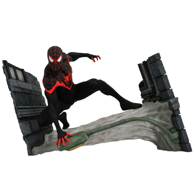 Marvel Comic Gallery Spiderman Miles Morales Figur 18cm