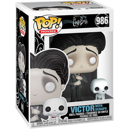 Funko POP Figur Corpse Bride Victor med Scraps