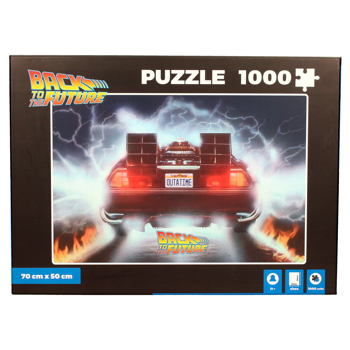 Back to the Future Delorean Out of Time Pussel 1000 Bitar