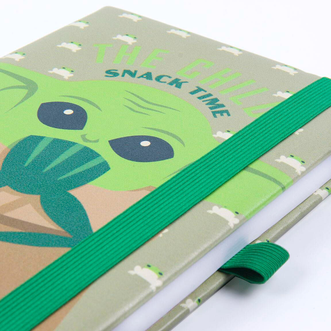 Star Wars The Mandalorian Yoda Child A5 Faux-Läder Anteckningsbok