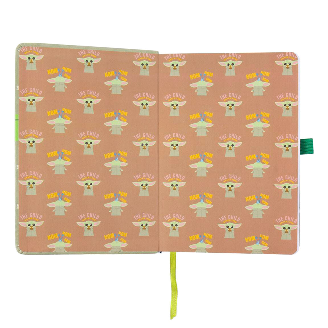 Star Wars The Mandalorian Yoda Child A5 Faux-Läder Anteckningsbok