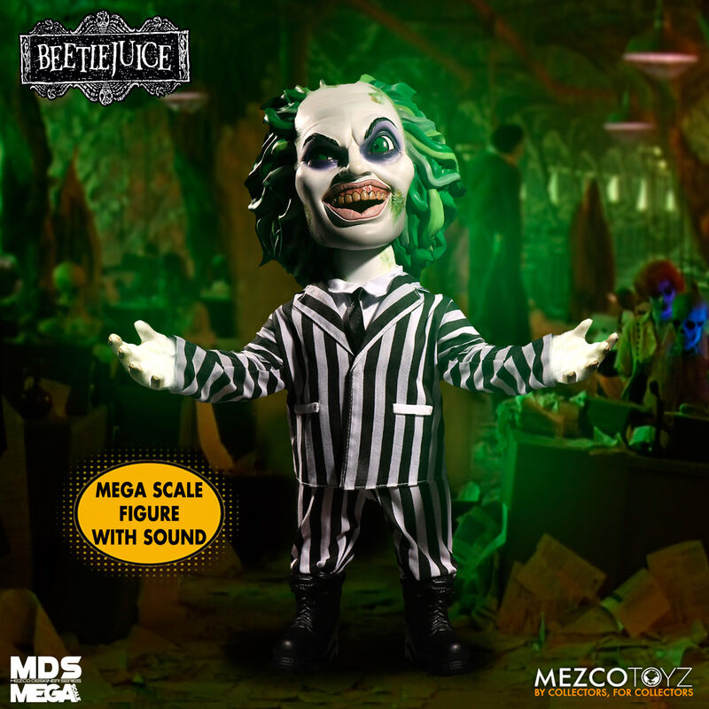 Beetlejuice Pratande Figur 38cm
