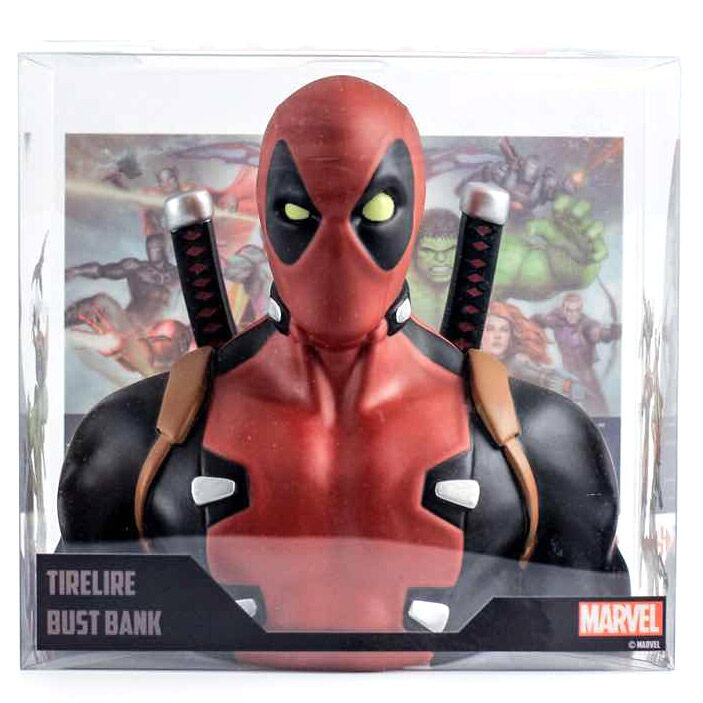 Marvel Deadpool Sparbössa Bust 20cm