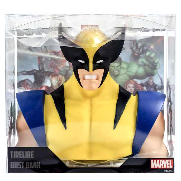 Marvel X-Men Wolverine Pengar Box Bust 20cm