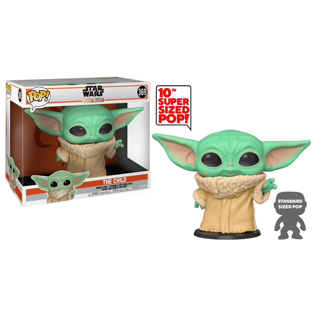 POP Figur Star Wars Mandalorian Yoda The Child 25cm