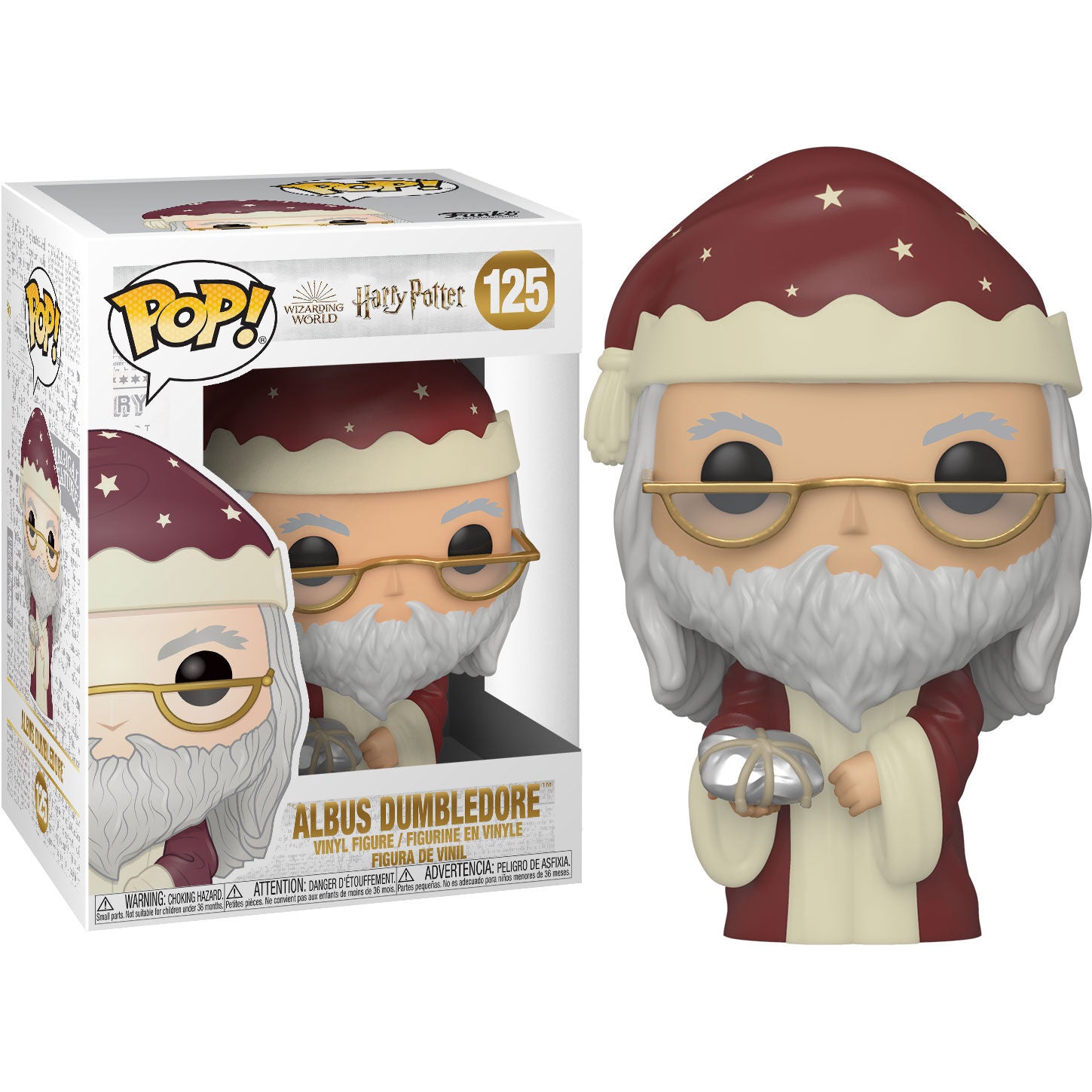 POP Figur Harry Potter Holiday Dumbledore