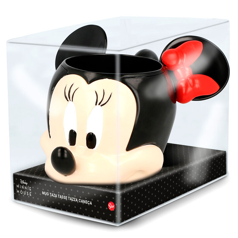 Disney Minnie Head 3D Mug - 360ml Keramisk Kopp
