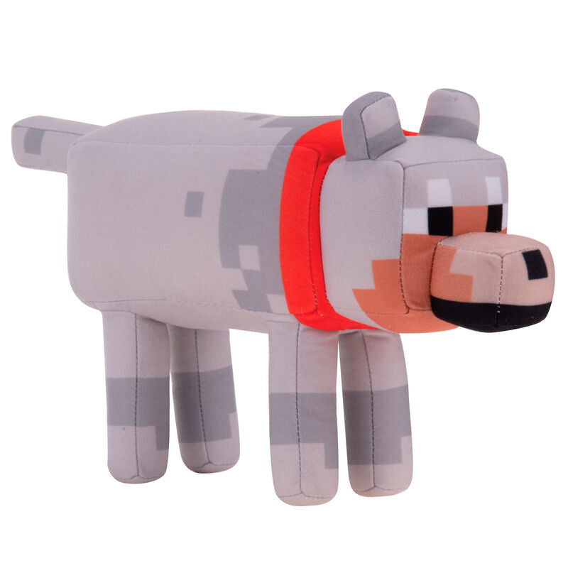 Minecraft Tamed Wolf gosedjur 29cm