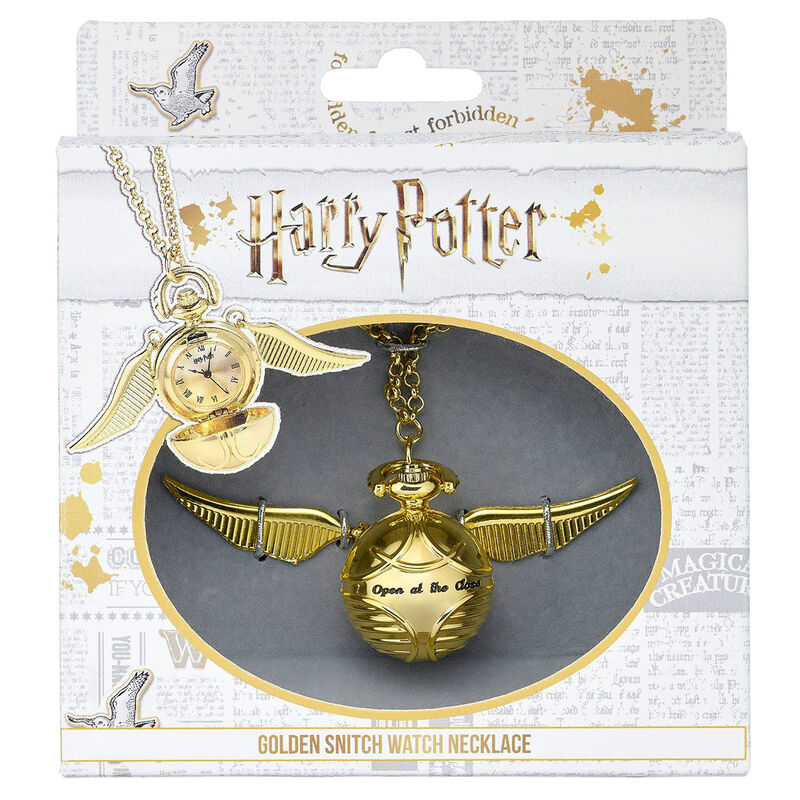 Harry Potter Golden Snitch Klockhalsband