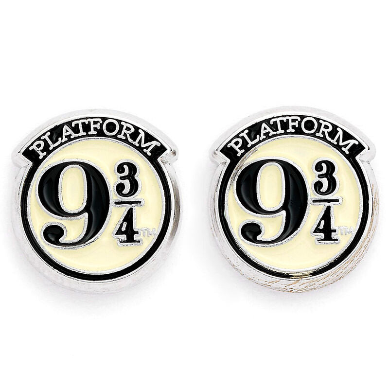Harry Potter Plattform 9 3/4 Silver Plated Stud Earrings