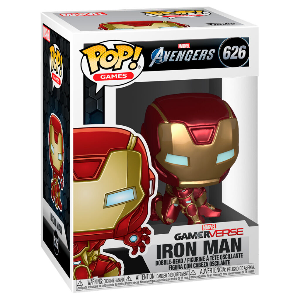 Funko POP Iron Man Stark Tech Suit - Marvel Avengers Game