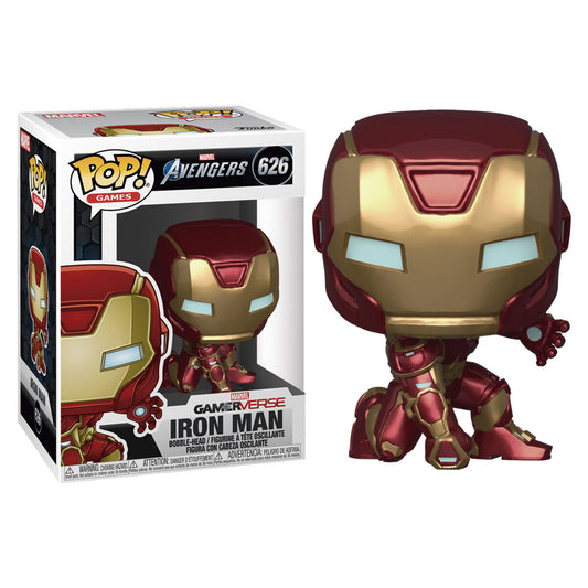 Funko POP Iron Man Stark Tech Suit - Marvel Avengers Game