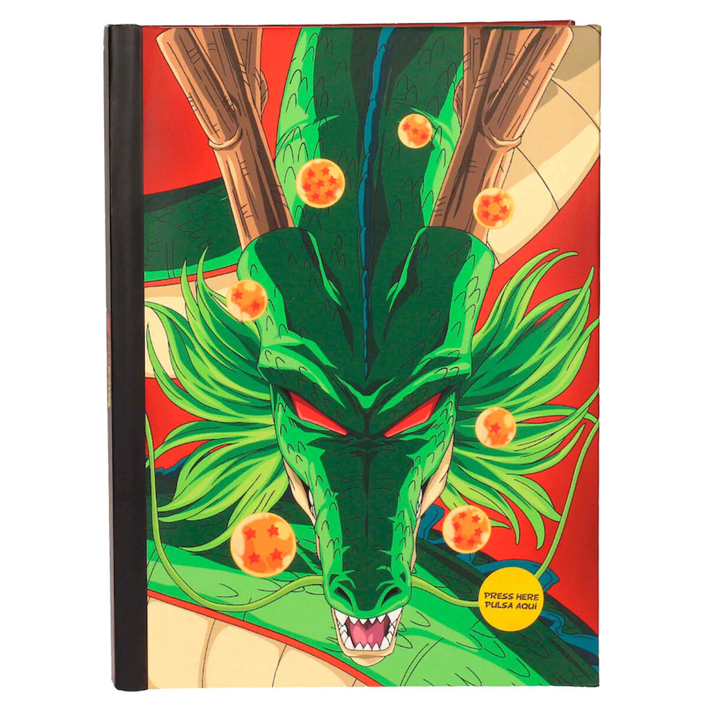 Dragon Ball Shenron A5 Anteckningsblock med Ljus