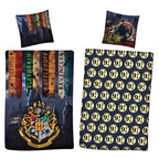 Harry Potter Vändbar Duvet Cover Säng 90cm