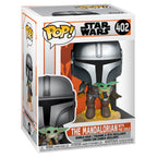 POP Figur Star Wars The Mandalorian Mando Flygande med Jetpack