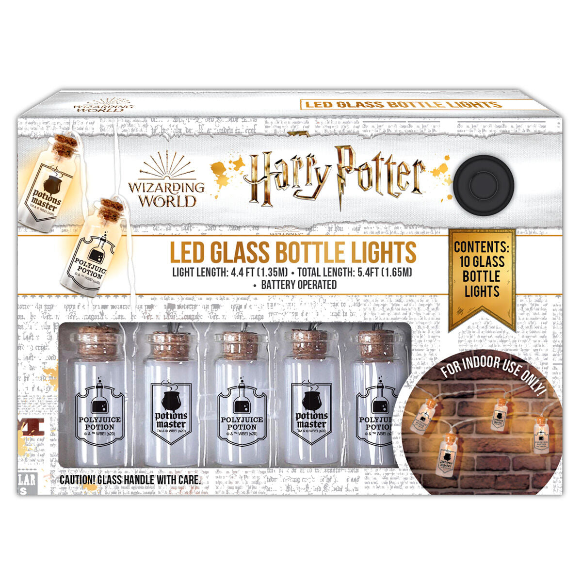 Harry Potter LED Flasklampor