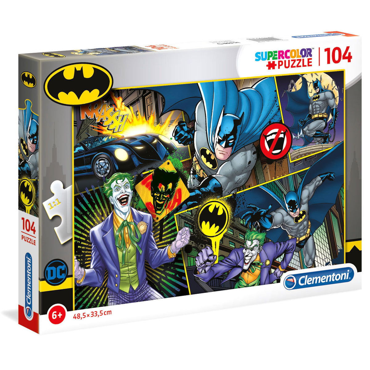 Clementoni Batman Pussel 104 styck TV/film