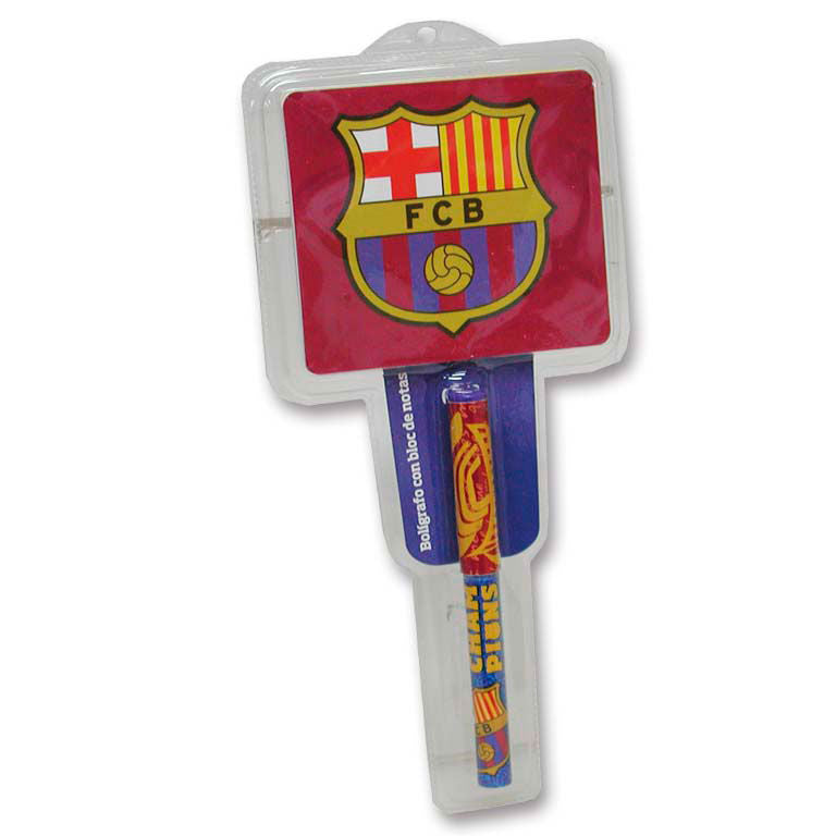 Bofigrafo + anteckningsblock FC Barcelona